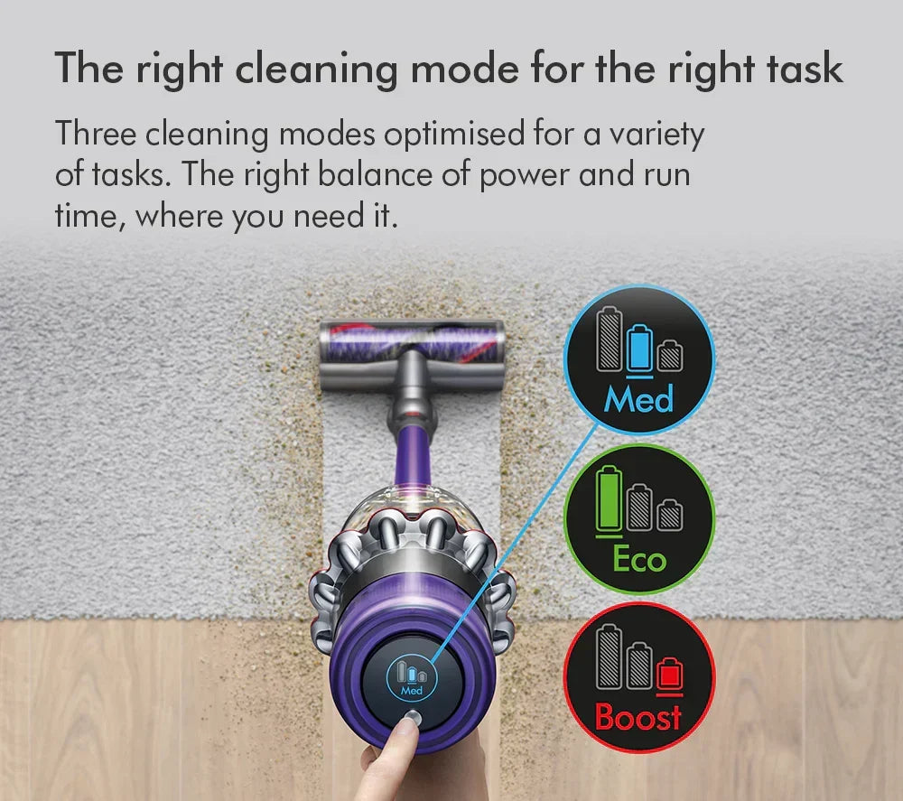 Dyson V11 Extra draadloze steelstofzuiger 2026 – Tot 60 minuten gebruiksduur – Nikkel en rode afwerking