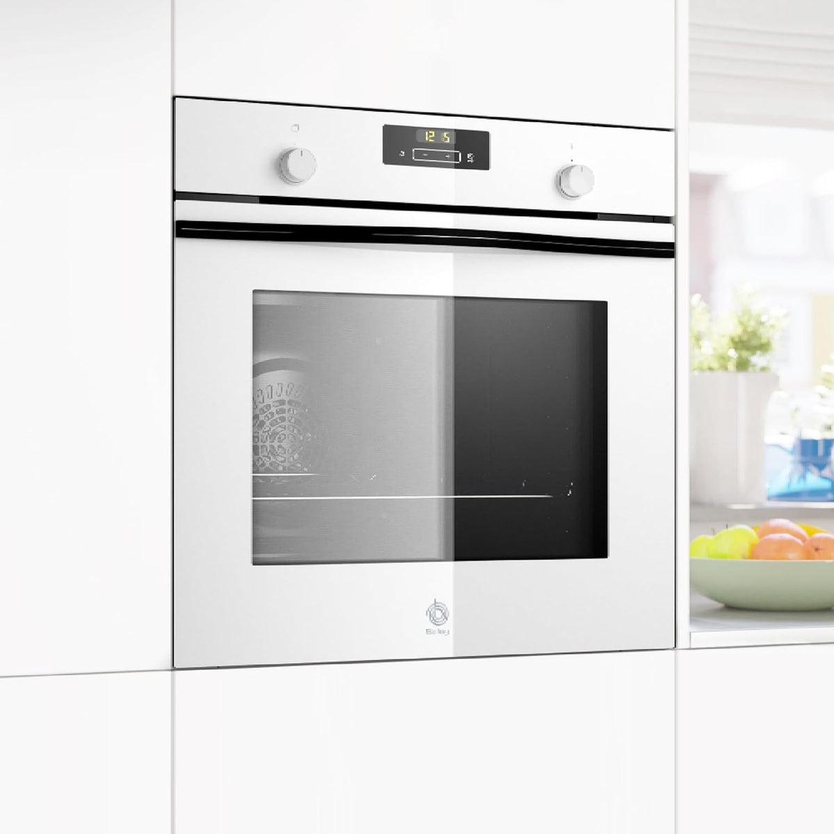 Balay – Piekarnik wielofunkcyjny, szerokość 60 cm, 71 l, seria Crystal, funkcja Air Fryer, Aqualysis, kolor biały, 3HB5159B4