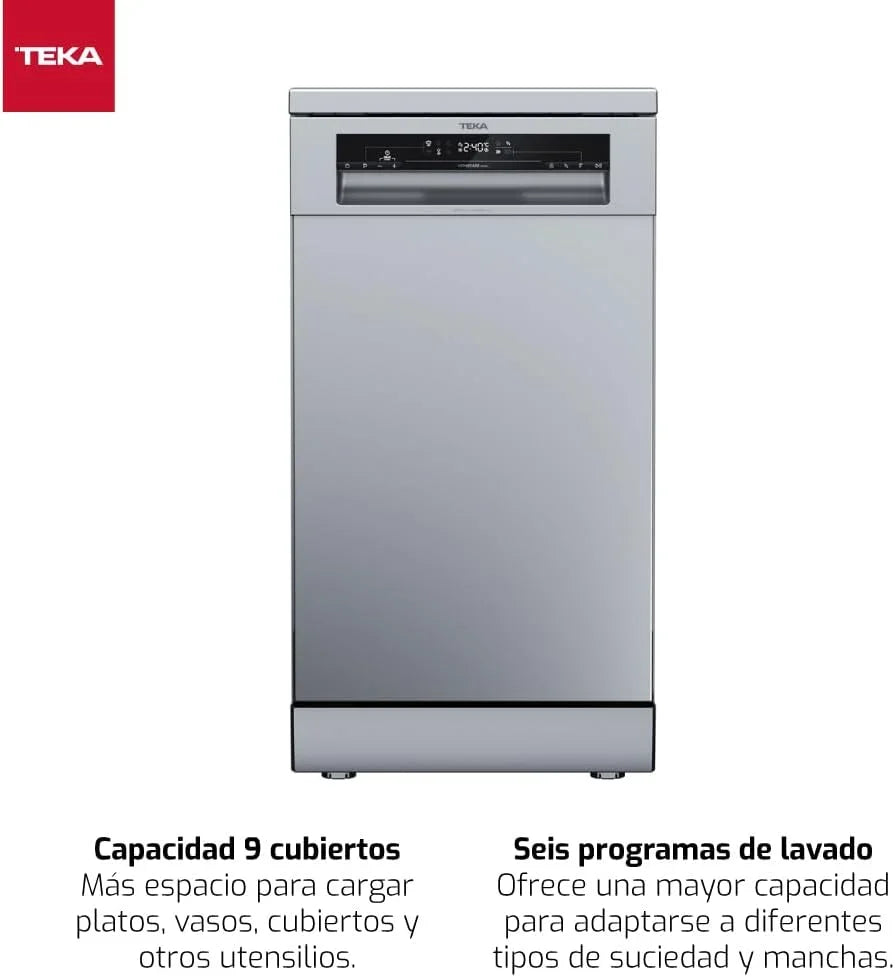 TEKA inbouwvaatwasser 45 cm, 10 couverts, 6 wasprogramma's, IonClean, DFS 24650