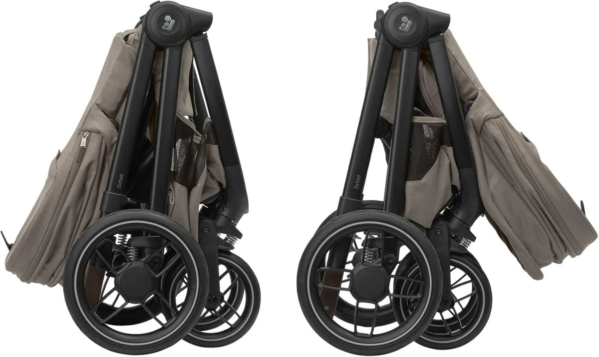 Maxi-Cosi Oxford kinderwagen, 0-4 jaar, 0-22 kg, compact op te vouwen, ruime zitting, ergonomische rugleuning, nieuwste generatie vering, 3 verstelbare standen, grote boodschappenmand van 10 kg, Twillic Truffle