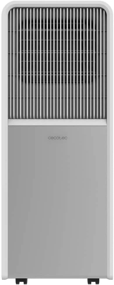 Cecotec ForceClima 9450 Style verwarming, draagbare airconditioner met afstandsbediening en warmtepomp, 9000 BTU, touchscreen, LED-display, 5 standen, 2 snelheden, luchtontvochtiger, timer, 16 m², wit