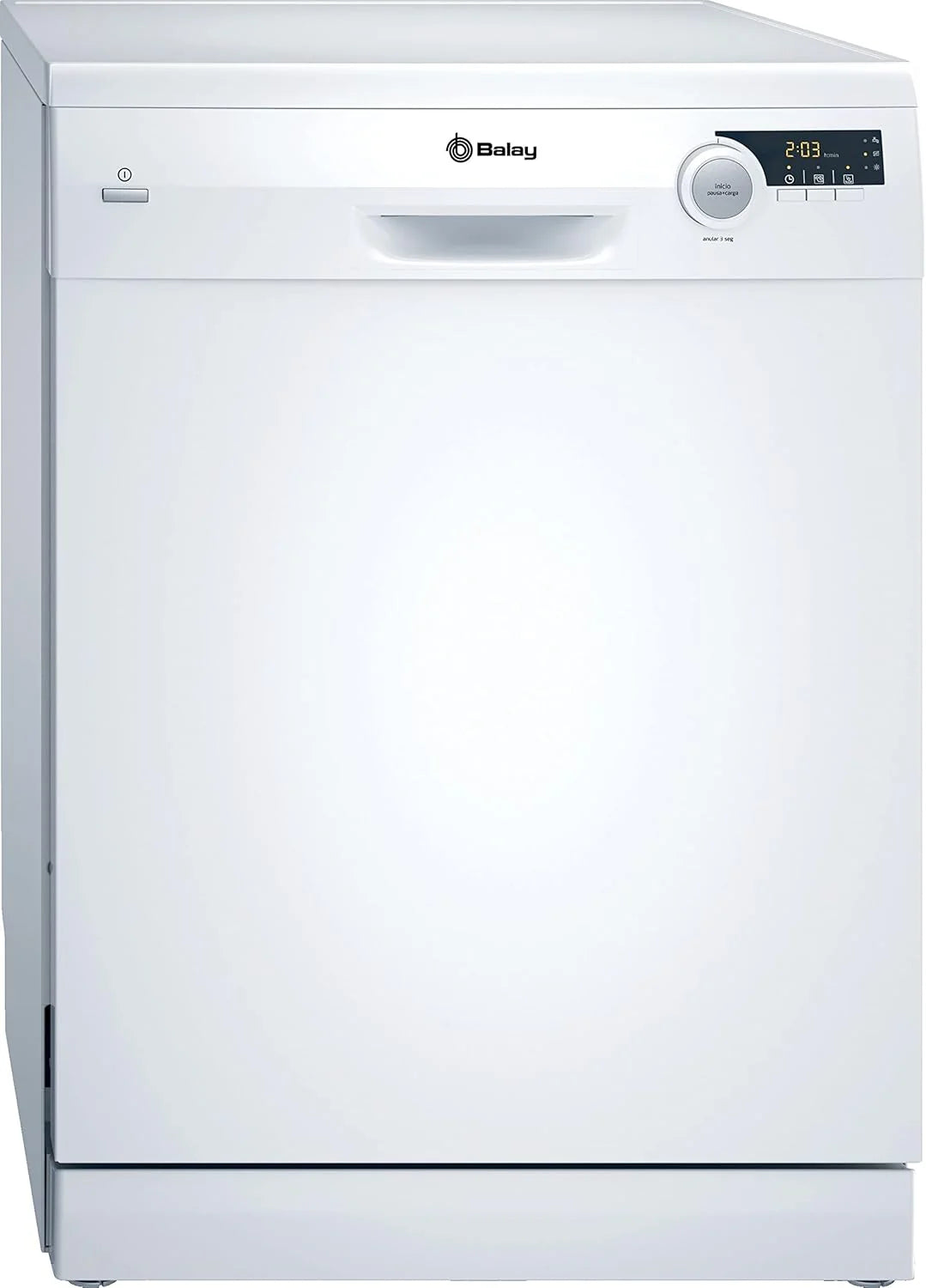 Balay – Vrijstaande vaatwasser, 60 cm, 12 couverts, automatisch dagelijks wasprogramma, pauze- en laadfunctie, ExtraSilence, wit, 3VS506BP