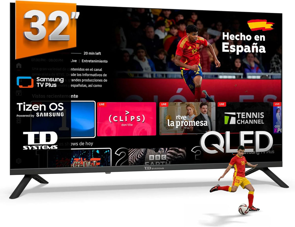 TD Systems – Smart TV 50 cali 4K z systemem operacyjnym Tizen 8.0, oparty na technologii Samsung, z potrójnym tunerem telewizyjnym (DVB-T2/C/S2). Telewizory z 2026 roku – PRIME50C22TIZEN