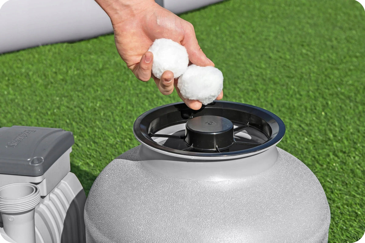 Bestway zandpomp, zwembadfilter, 8327 l/u, slangkoppelingen