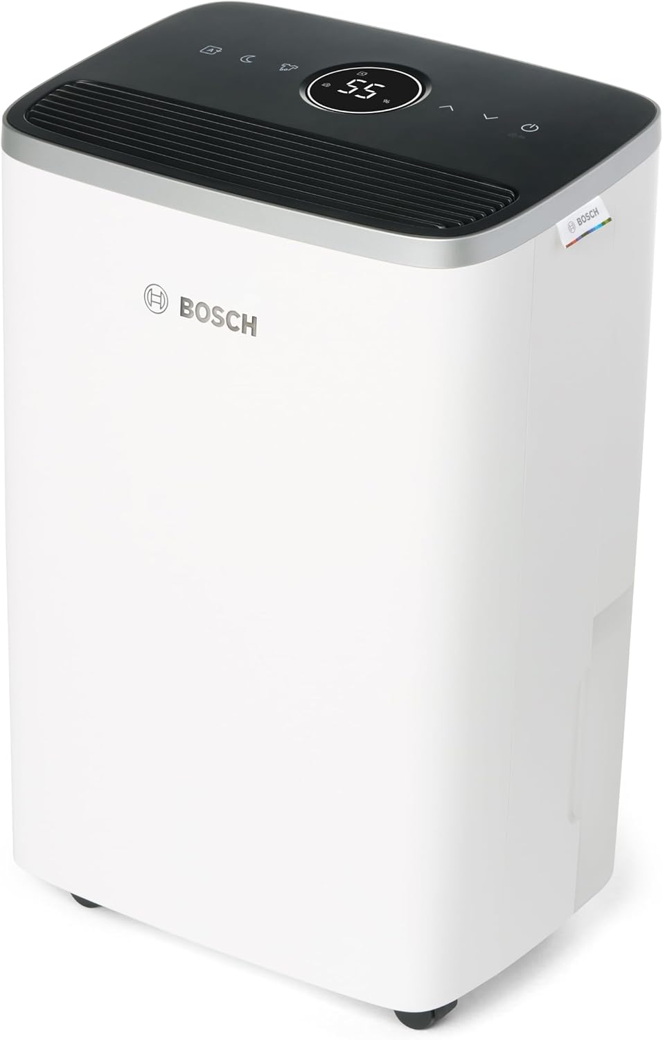 Osuszacz powietrza Bosch Dry 4000 – Prosty. Wydajny. Cichy. Do domu i sypialni – Do pomieszczeń o powierzchni do 33 m² – Szybkie suszenie prania
