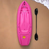 6' Youth Kayak with Paddle. Designed for Stability and Safety, It's The Perfect Choice for Young Paddlers Ready to Conquer The Water