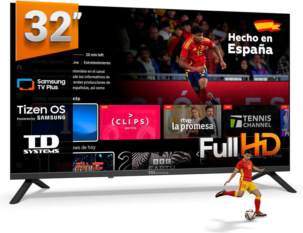 TD Systems – Smart TV 50 cali 4K z systemem operacyjnym Tizen 8.0, oparty na technologii Samsung, z potrójnym tunerem telewizyjnym (DVB-T2/C/S2). Telewizory z 2026 roku – PRIME50C22TIZEN