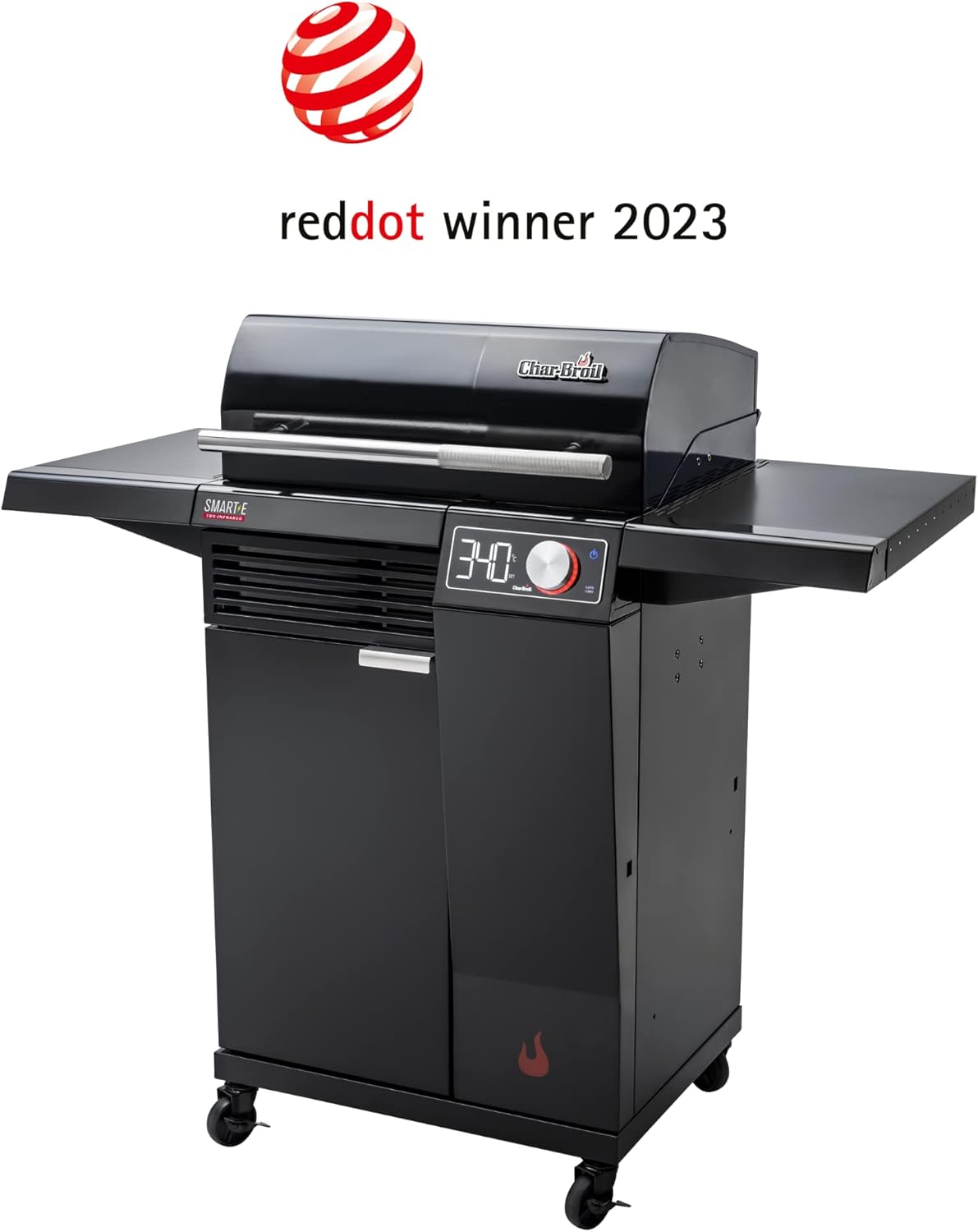 Grill elektryczny Char-Broil SMART-E – Grill z technologią E-POWER (90–370°C), precyzyjną regulacją temperatury i funkcją czyszczenia – idealny do grillowania na świeżym powietrzu, w ogrodzie i na tarasie.