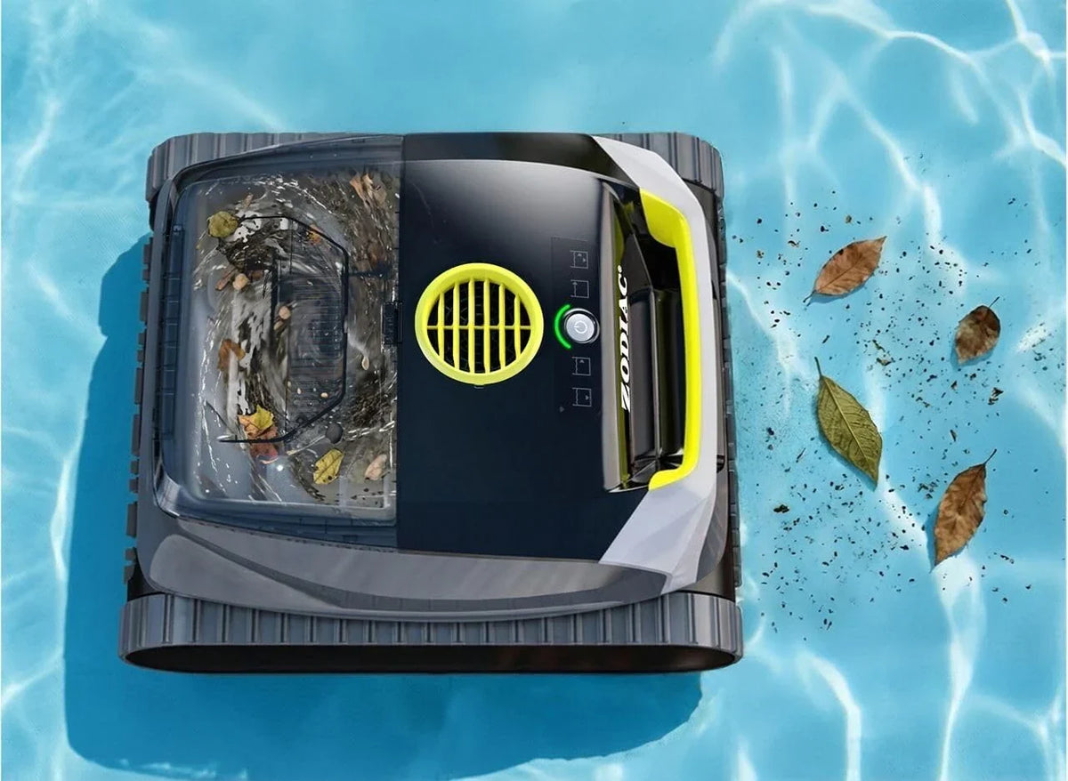 Zodiac Freedom Lite draadloze zwembadreiniger met lithiumbatterij - Reinigt bodem, wanden en waterlijn - Dubbele filtratie - Tot 3 uur reinigingscyclus op één acculading