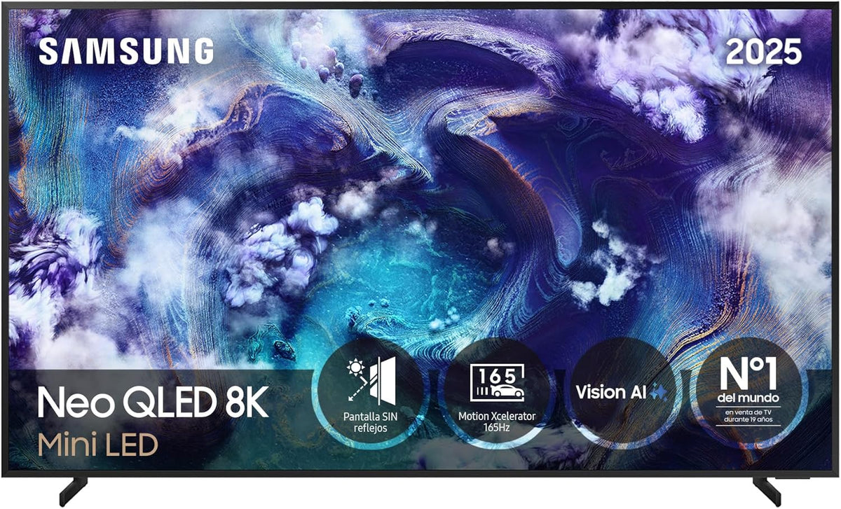 65-calowy mini telewizor LED Neo QLED QN900F 8K Smart TV z technologią AI Vision, ekranem bez odblasków i technologią Motion Xcelerator 165 Hz