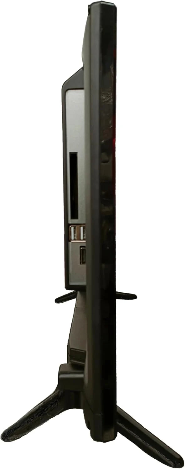 22-calowy telewizor Smart TV z zasilaczem 12 V i 230 V. Android. Full HD. DVB-S2/C/T2/T. Do kamperów, przyczep kempingowych, domów, przyczep kempingowych i łodzi. (22 cale)