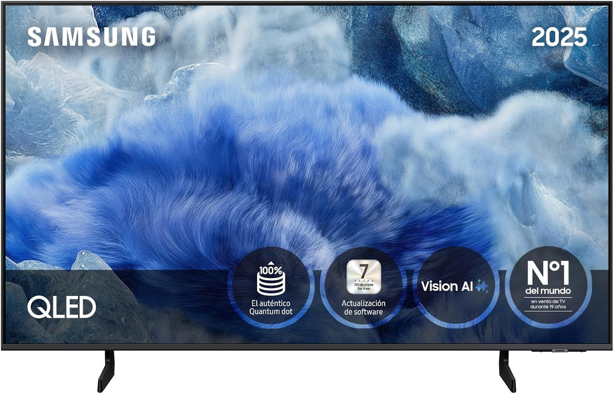 43-calowy telewizor Q8F QLED 4K Smart TV z technologią Vision AI, 100% natężeniem koloru dzięki technologii Quantum Dot oraz funkcją Motion Xcelerator.