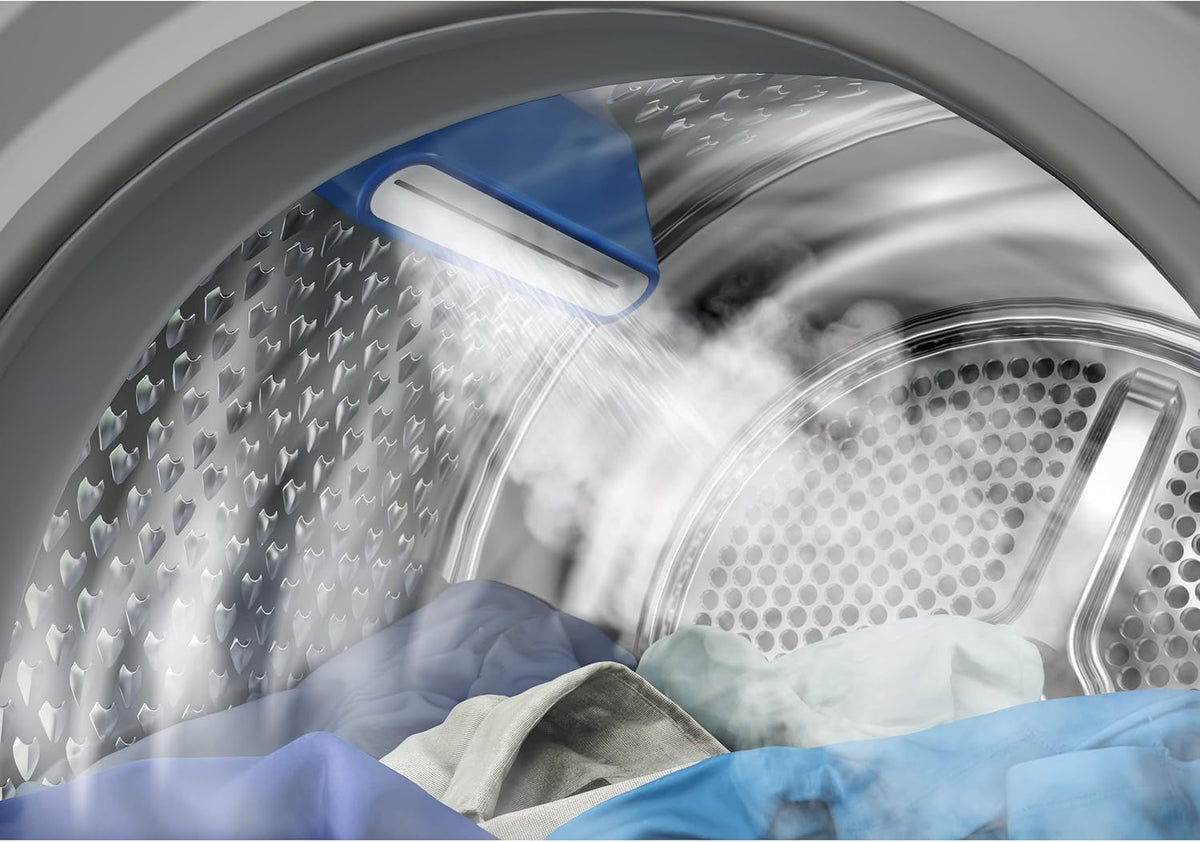 Suszarka bębnowa Beko 8 kg, ocena „Dobry” (2,5) w teście Stiftung Warentest, odpowiednia dla alergików, program suszenia higienicznego (Hygiene Drying), funkcja pary SteamCure, 15 programów, program Express, B3T42249S, kolor biały