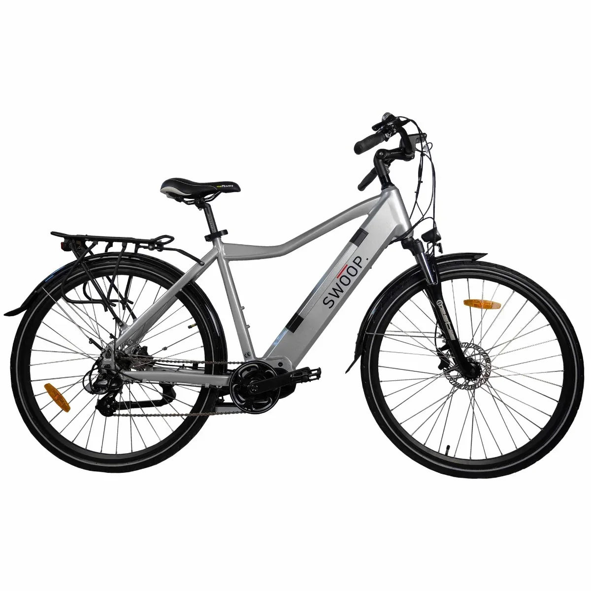 Swoop heren hybride elektrische fiets van 28 inch