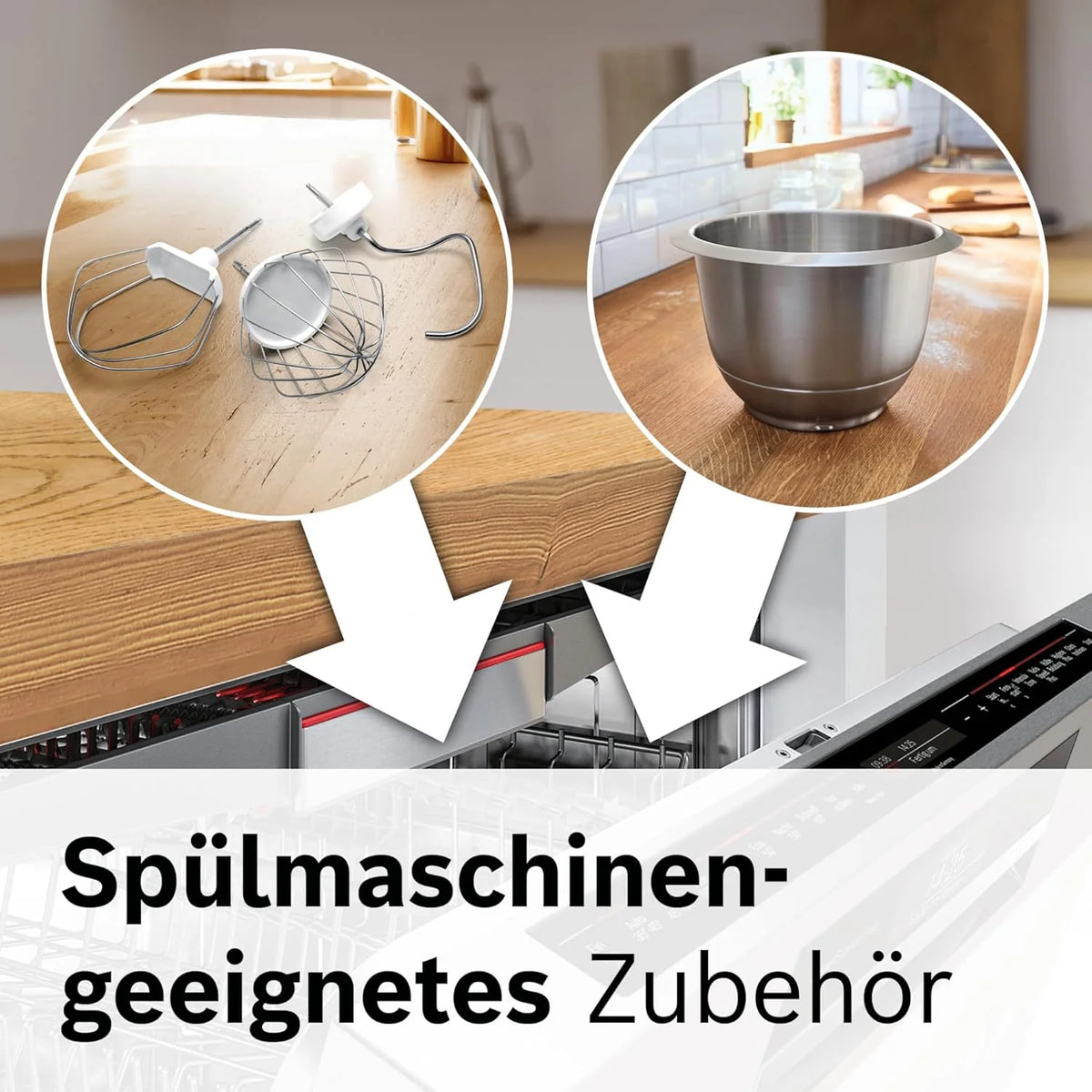 Robot kuchenny Bosch serii 4 MUM56340, misa 3,9 l, blender 1,25 l, maszynka do mięsa, wyciskarka do cytrusów, mikser planetarny, hak do ciasta, trzepaczka, ubijak, rozdrabniacz ciągły, 3 tarcze, 900 W, srebrny/szary