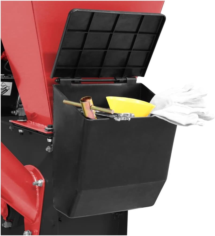 Rozdrabniacz ogrodowy GÜDE GH 651 B | Silnik benzynowy | Moc 4800 W | Do gałęzi o średnicy do 76 mm | Podwozie