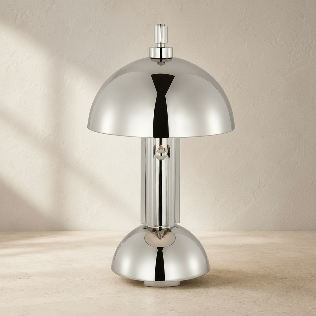 13.5-inch LED desk lamp in Polished Nickel