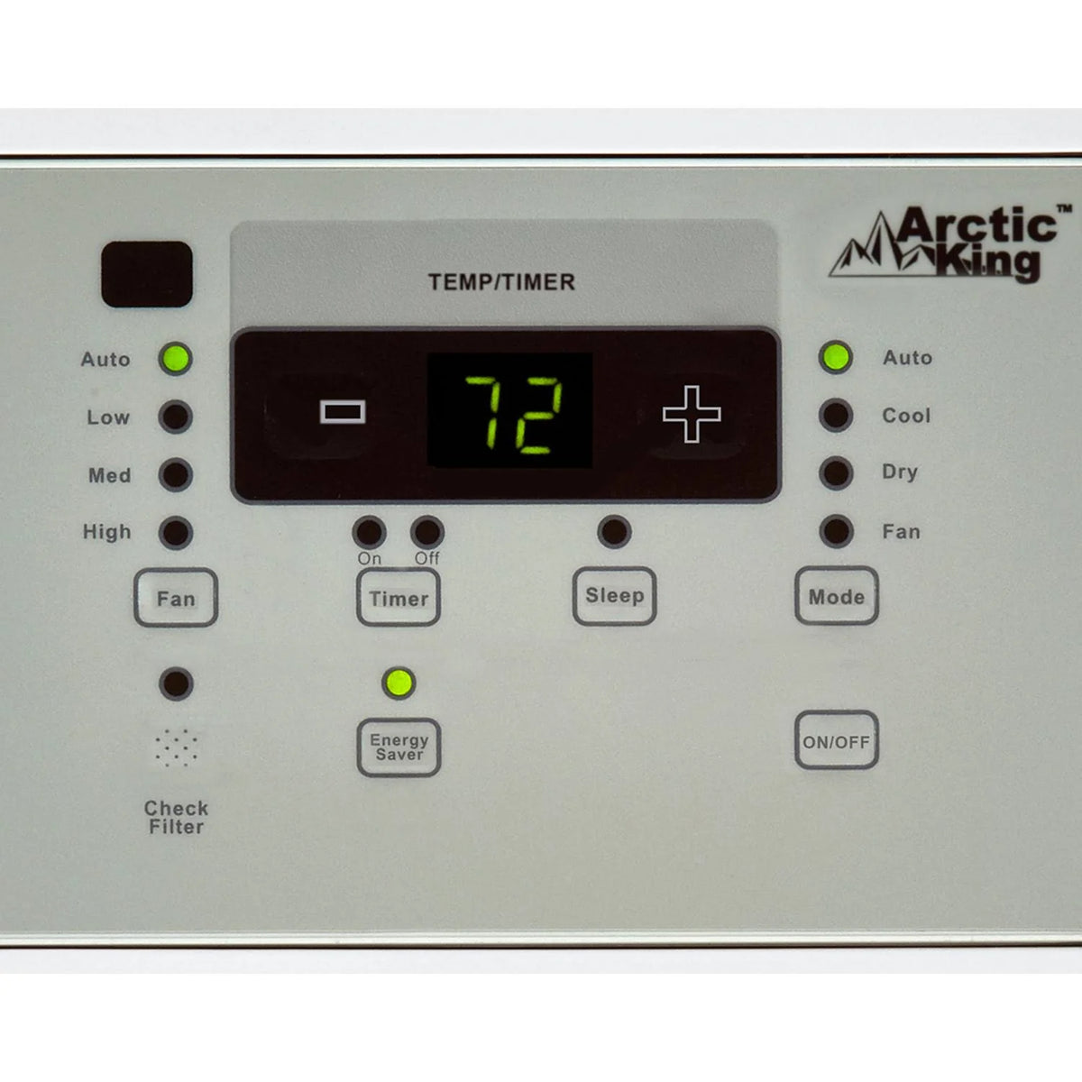 Klimatyzator okienny Arctic King o mocy 18 000 BTU z pilotem
