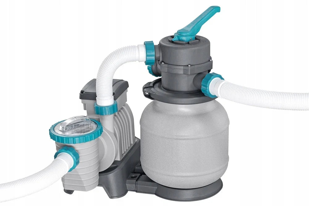 Bestway zandpomp, zwembadfilter, 8327 l/u, slangkoppelingen