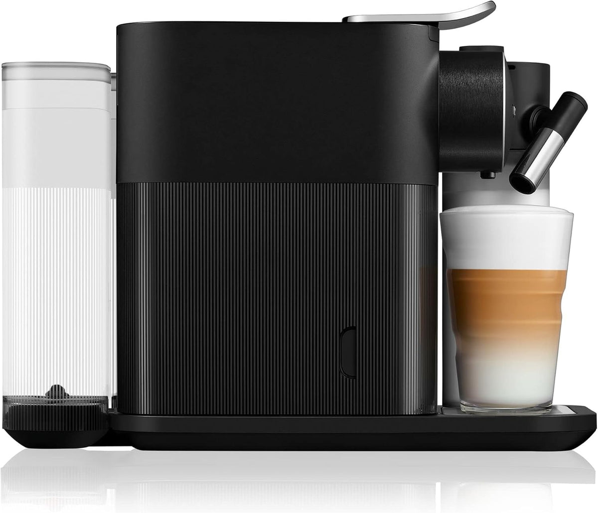 Ekspres kapsułkowy Nespresso De'Longhi EN640.W Gran Lattissima z automatycznym systemem dozowania mleka, ciśnienie 19 barów, 1400 W, biały