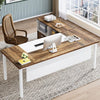 \L Shaped Desk with Drawer Cabinet, 63