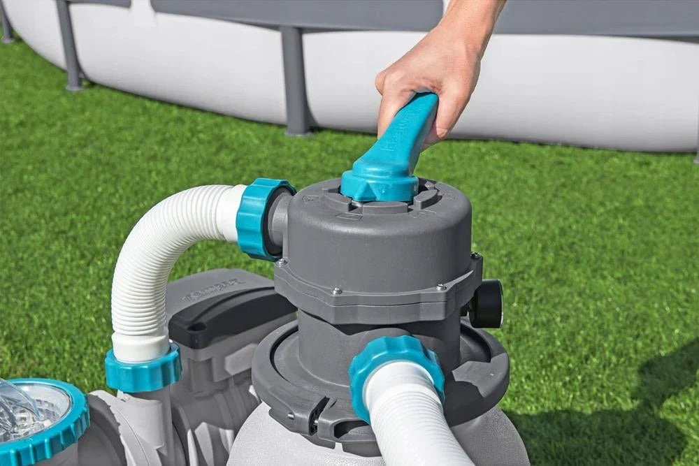 Bestway zandpomp, zwembadfilter, 8327 l/u, slangkoppelingen