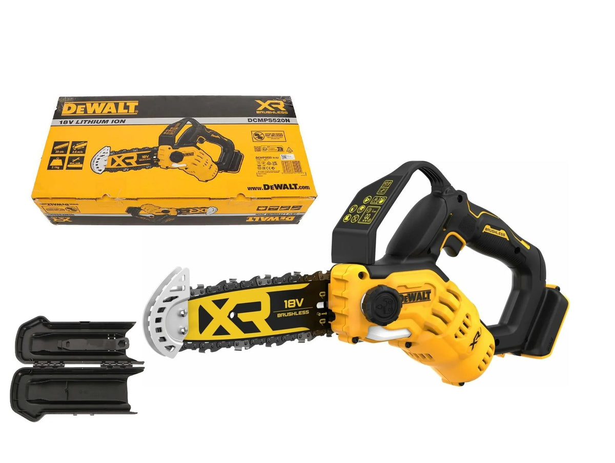 DeWalt DCMPS520n Accu-kettingzaag voor hout, 18V, kleine zaag