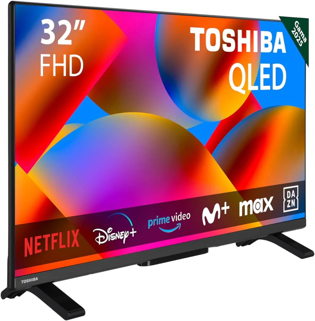 Telewizor Toshiba 40LV3563DG 40" Full HD (1920 x 1080) HDR Smart TV z centralną podstawą, kompatybilny z Alexą, Wi-Fi