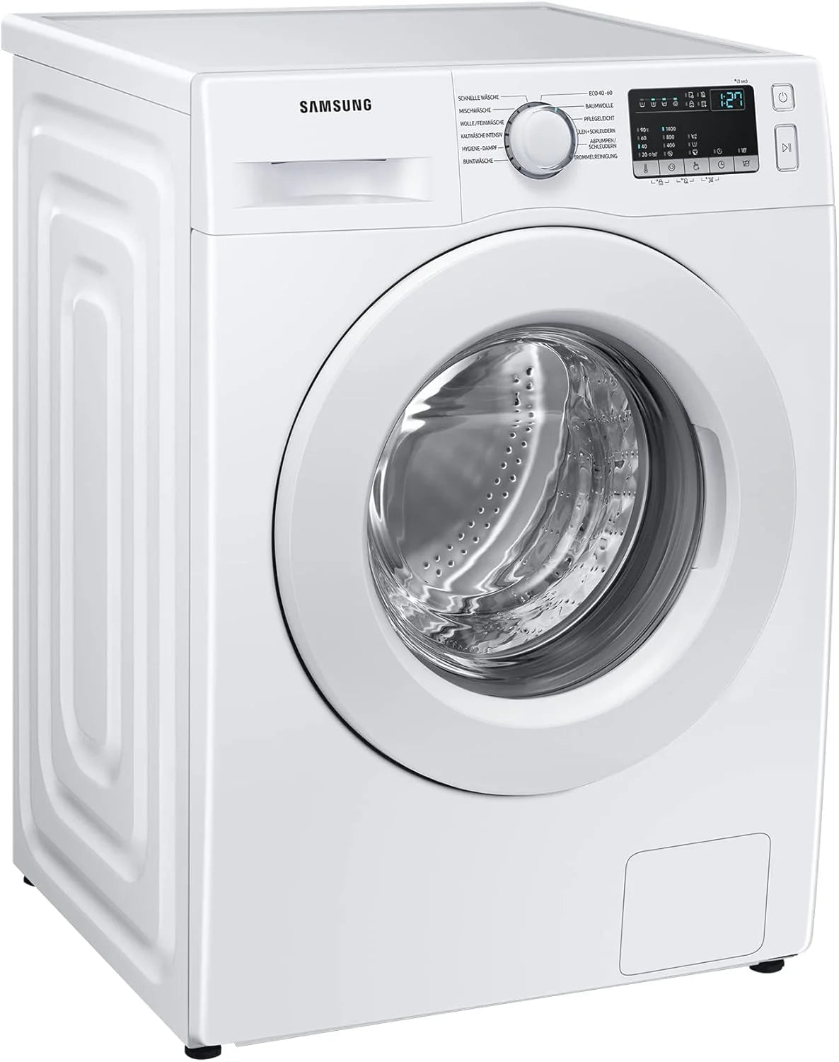 Pralka Samsung WW90T4048EE/EG, 9 kg, 1400 obr./min, Ecobubble, program higienicznej pary, funkcja intensywnego usuwania plam, silnik z cyfrowym inwerterem, kolor biały