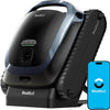 Cordless Robotic Pool Vacuum Cleaner, Smart Surface Parking, Double-Pass Waterline Scrubbing, Cleans Floor, Walls, and Waterline, Above & In-Ground Pools up to 3,230 sq.ft - Blue