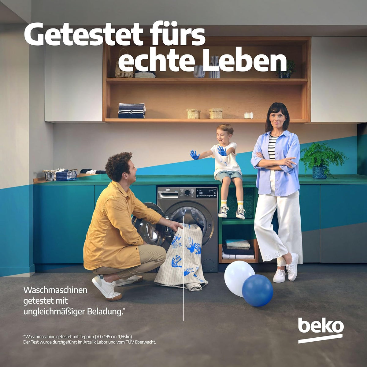 Suszarka bębnowa Beko 8 kg, ocena „Dobry” (2,5) w teście Stiftung Warentest, odpowiednia dla alergików, program suszenia higienicznego (Hygiene Drying), funkcja pary SteamCure, 15 programów, program Express, B3T42249S, kolor biały