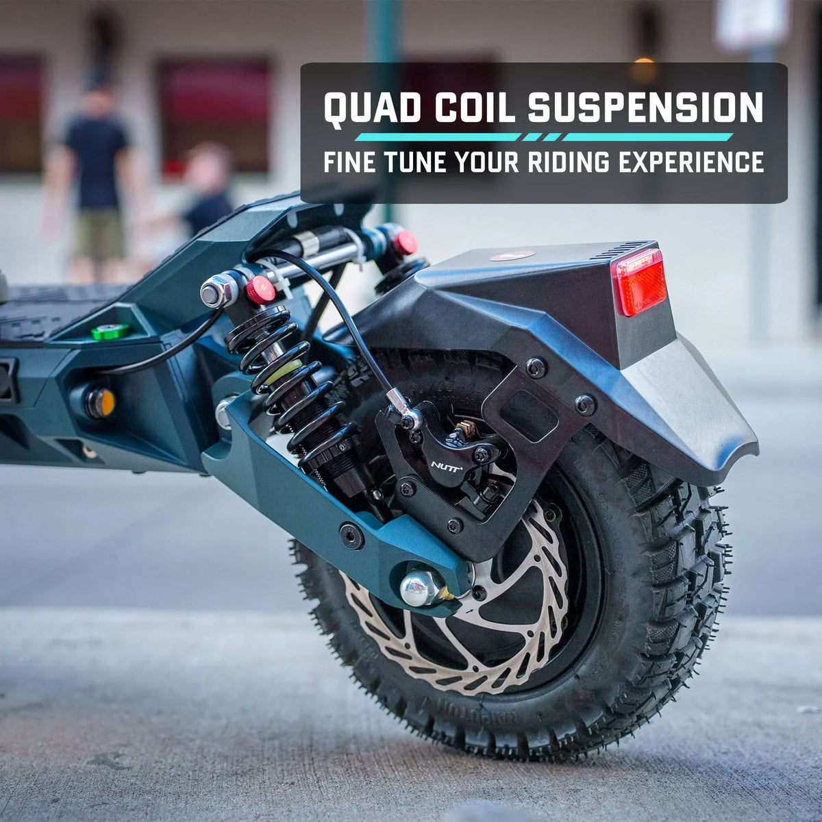 Gotrax GX3 elektrische offroadscooter uit 2026 – krachtige dubbele motoren, topsnelheid 64 km/u, offroadbanden