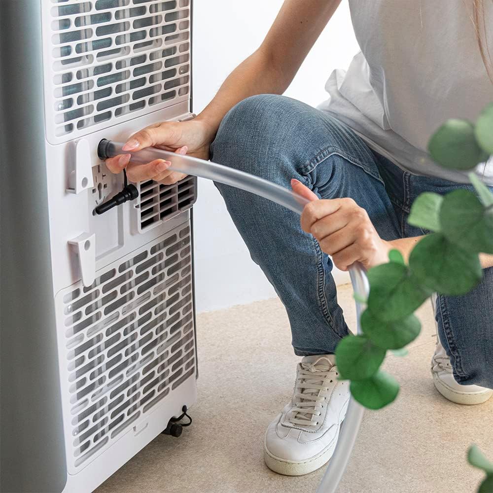 Cecotec ForceClima 9100 Przenośna klimatyzacja z pilotem. 9000 BTU, niskie zużycie energii, wyświetlacz LED, 4 tryby, 2 prędkości, zasięg 20-25 m²