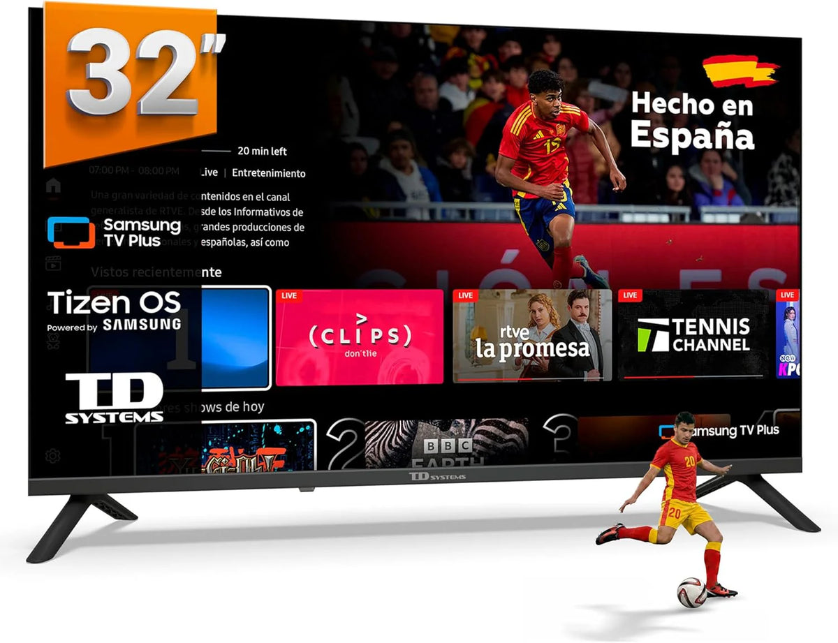 TD Systems – Smart TV 50 cali 4K z systemem operacyjnym Tizen 8.0, oparty na technologii Samsung, z potrójnym tunerem telewizyjnym (DVB-T2/C/S2). Telewizory z 2026 roku – PRIME50C22TIZEN