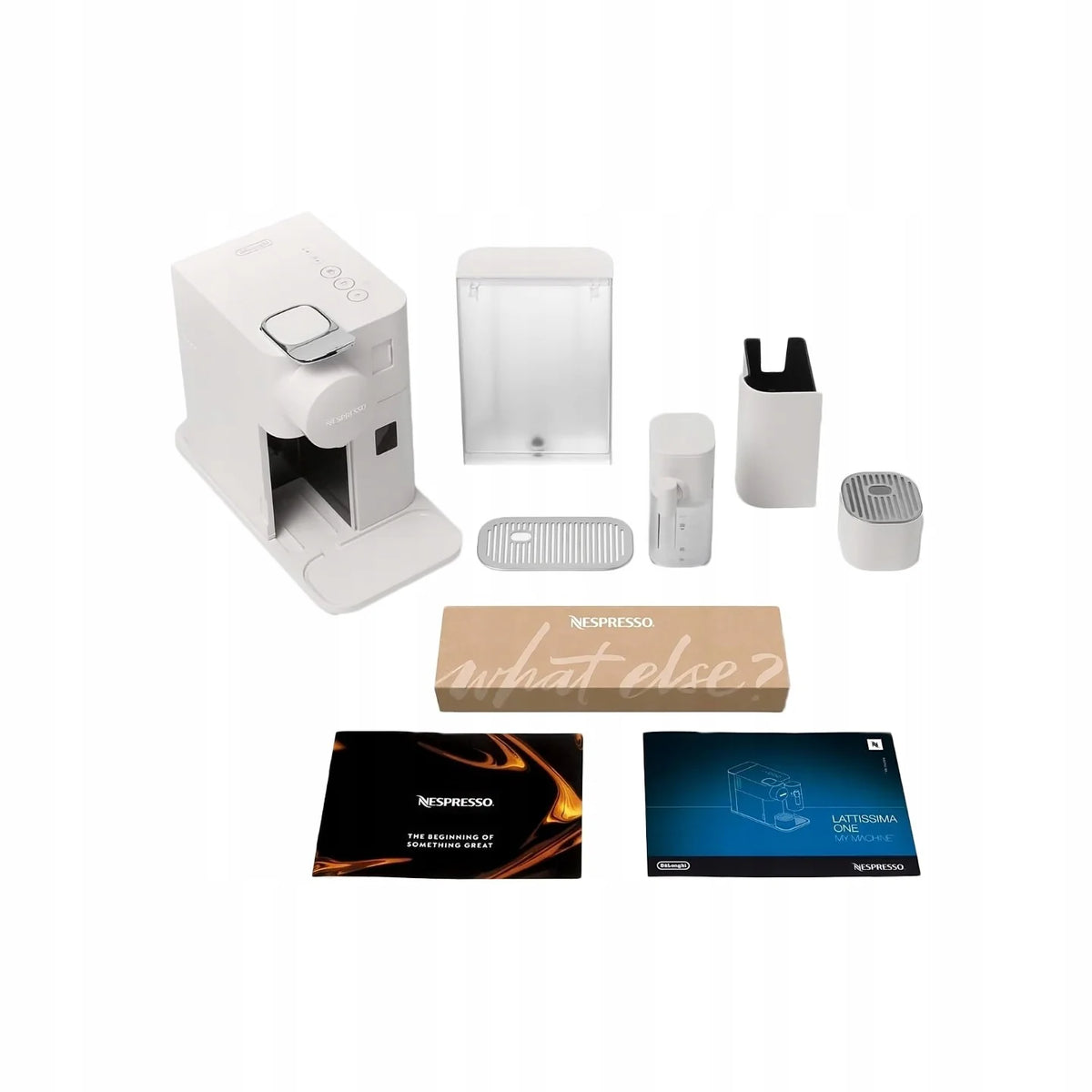 Delonghi Nespresso Lattissima One EN510.W capsulekoffiezetapparaat – wit