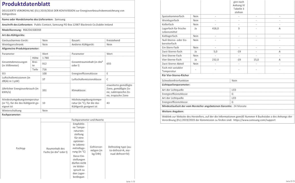 Lodówka typu side-by-side z zamrażarką Samsung RS64DG53R3B1EF, 178 cm, 628 l, tryb SmartThings AI Energy, dozownik lodu i wody, smukła kostkarka do lodu, stal nierdzewna premium