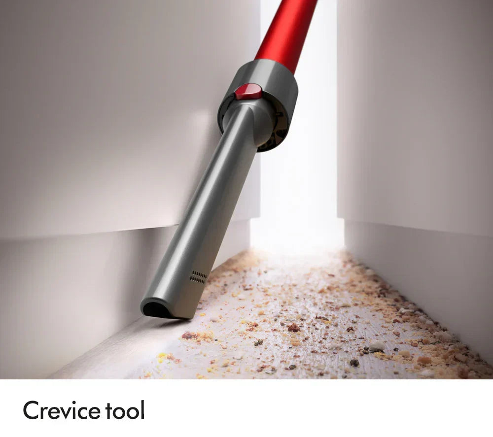 Dyson V11 Extra draadloze steelstofzuiger 2026 – Tot 60 minuten gebruiksduur – Nikkel en rode afwerking