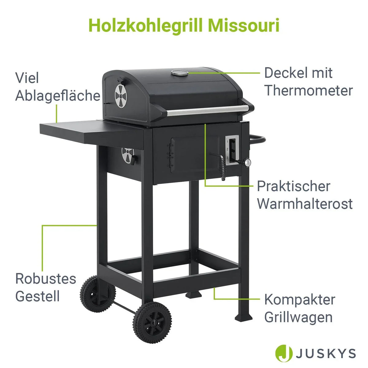 Grill węglowy Missouri 2026