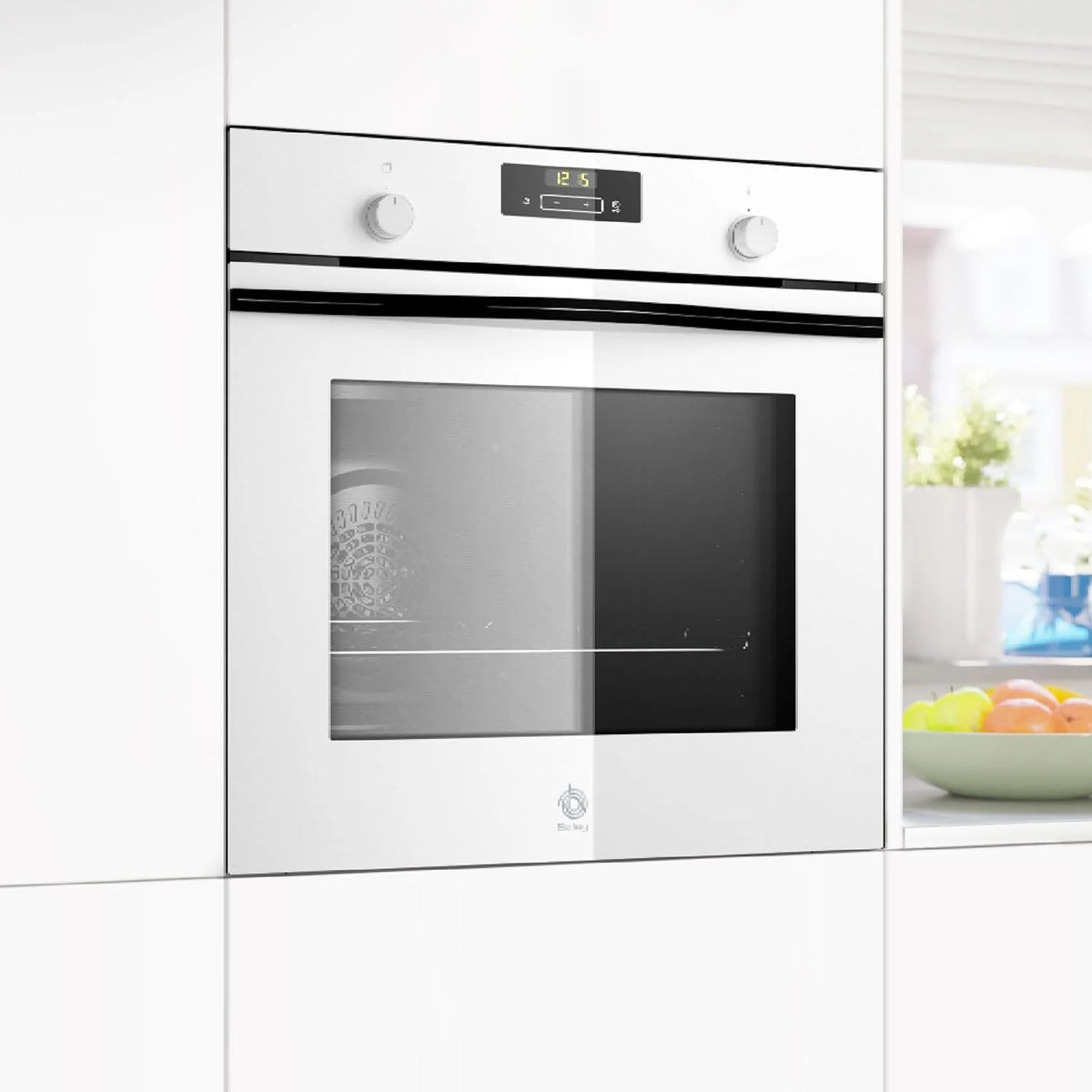 Balay – Multifunctionele oven, 60 cm breed, 71 l, Crystal-serie, airfryerfunctie, Aqualysis, wit, 3HB5159B4