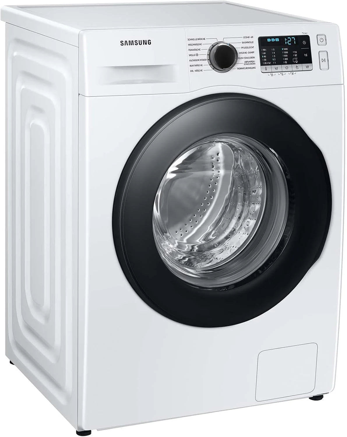 Pralka Samsung WW90T4048EE/EG, 9 kg, 1400 obr./min, Ecobubble, program higienicznej pary, funkcja intensywnego usuwania plam, silnik z cyfrowym inwerterem, kolor biały