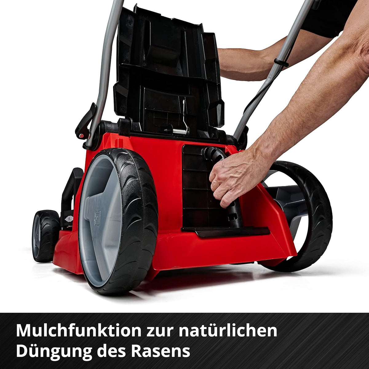 Robot koszący Einhell FREELEXO CAM 500 Power X-Change (18 V, kamera zastępuje przewód ograniczający, do 500 m, bezszczotkowy, do 25% nachylenia, szerokość koszenia 18 cm, w zestawie akumulator 3,0 Ah, taśma magnetyczna 5 m)
