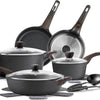 Cookware Sets, Pots and Pans Set Non stick, 14-Piece Induction Cookware, Non toxic Healthy Non Stick Kitchen Cooking Set, with Frying Pans Set, PFAS PTFE PFOA PFOS Free
