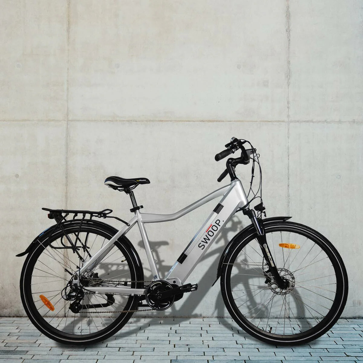Rower hybrydowy elektryczny Swoop, męski 28