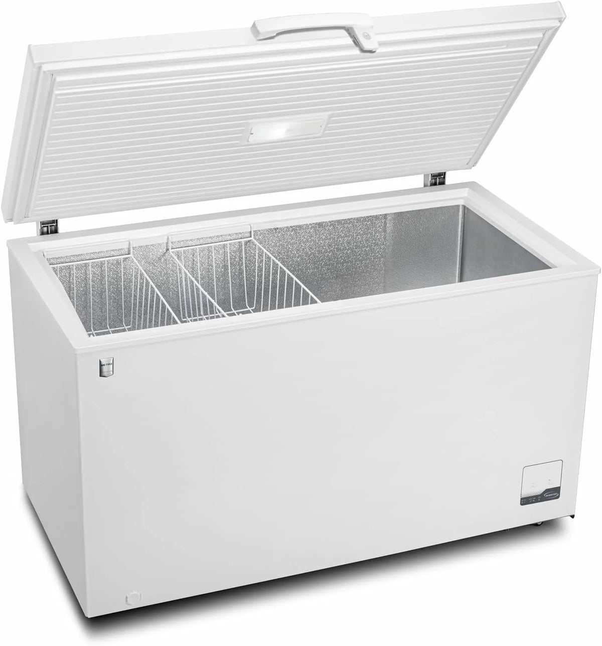 METRO Professional Pozioma zamrażarka skrzyniowa GHF2500, 500 litrów, biała, 165 x 73,5 x 83,5 cm