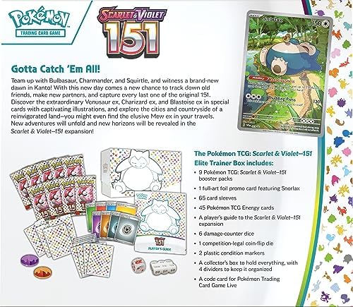 Pokémon TCG: Scarlet & Violet – Pokémon 151 Elite Trainer Box