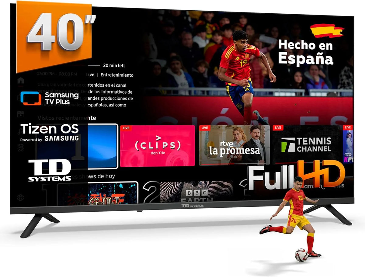 TD Systems – Smart TV 50 cali 4K z systemem operacyjnym Tizen 8.0, oparty na technologii Samsung, z potrójnym tunerem telewizyjnym (DVB-T2/C/S2). Telewizory z 2026 roku – PRIME50C22TIZEN