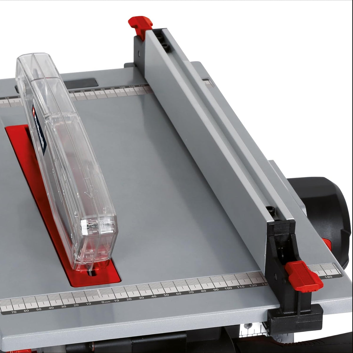 Piła ukośnica i stołowa Einhell TE-MS 216 T (1500 W, tarcza Ø 216 mm, szerokość cięcia 120 mm, głębokość 55 mm, w tym laser wyznaczający linię cięcia, funkcja piły stołowej)