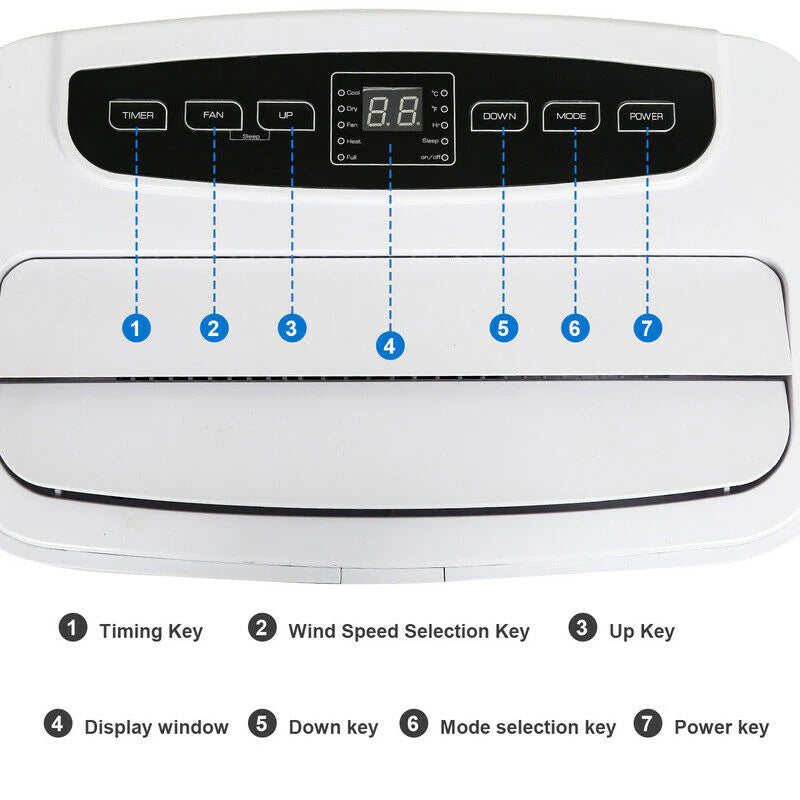 Klimatyzator Sonnewelt z Wifi 5w1 12000 BTU