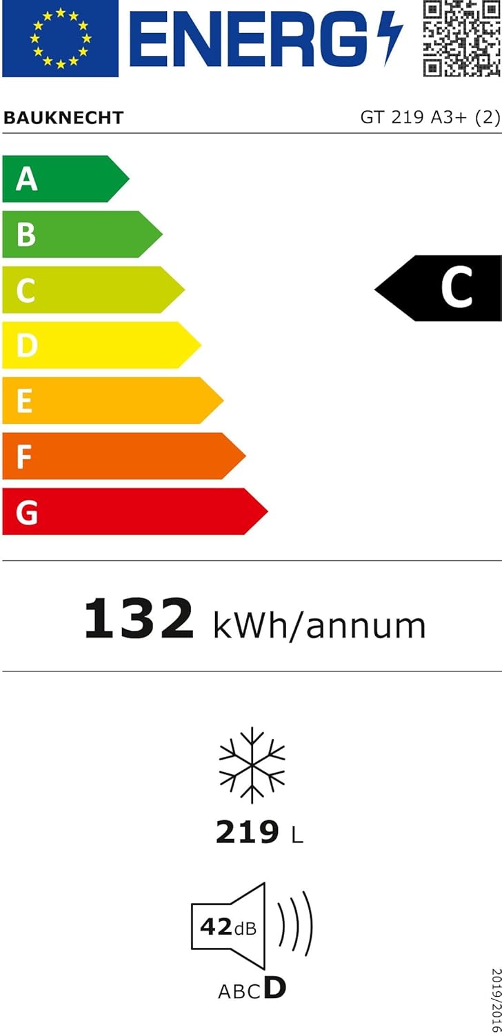 Zamrażarka skrzyniowa Bauknecht GT 219 A3+ / Pojemność: 215 l / Funkcja szybkiego zamrażania (Super Freeze) / SpaceMax / Oświetlenie wnętrza / Oszczędność energii ECO / Blokada rodzicielska