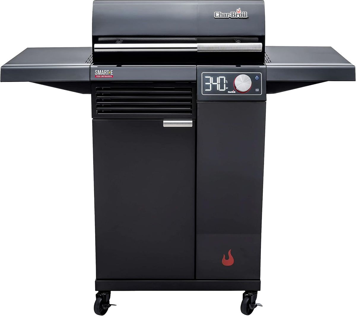 Grill elektryczny Char-Broil SMART-E – Grill z technologią E-POWER (90–370°C), precyzyjną regulacją temperatury i funkcją czyszczenia – idealny do grillowania na świeżym powietrzu, w ogrodzie i na tarasie.